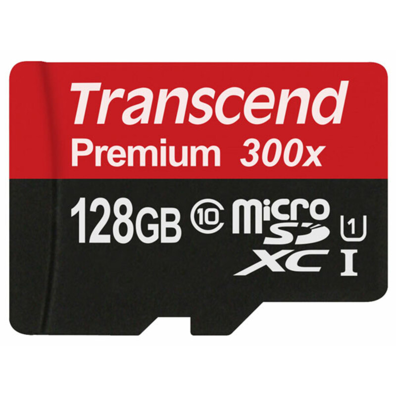 رم میکرو اس‌دی 128 گیگابایت Transcend Class 10 Premium 300X