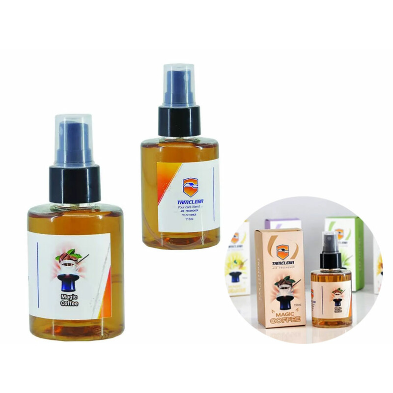 اسپری خوشبو کننده خودرو 110 میلی لیتری دارچین تام کلین Tom Klein Magic Sinman car air freshener spray TC-FL110NES