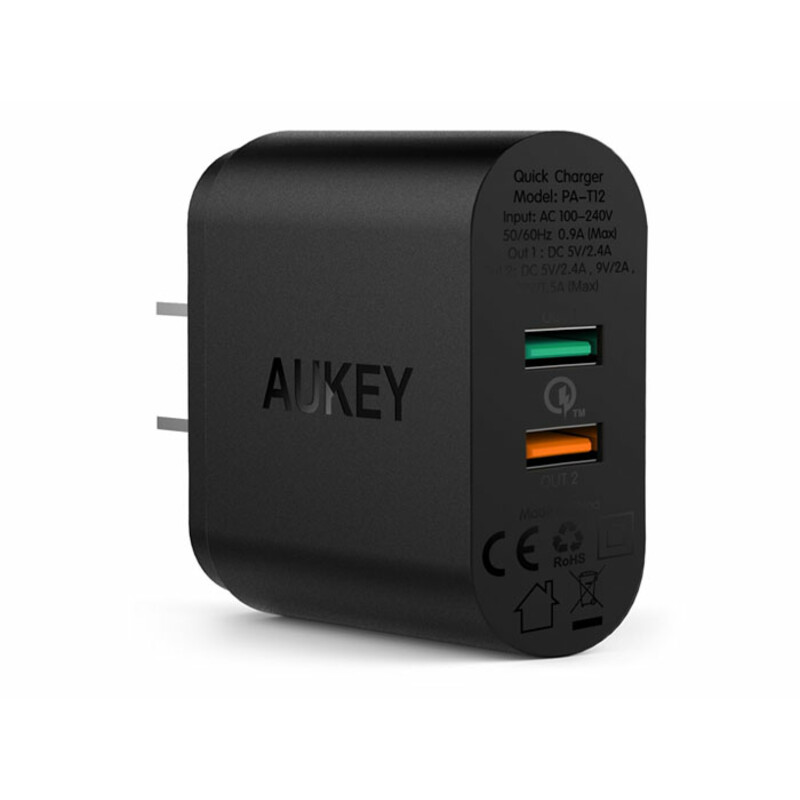شارژر دیواری آکی Aukey PA-T12 Wall Charger