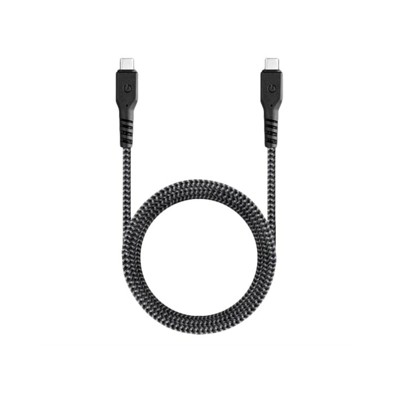 کابل شارژ سریع و انتقال داده تایپ سی انرژیا Energea Fibratough Cable Type-C to Type-C PD Fast Charge 1M