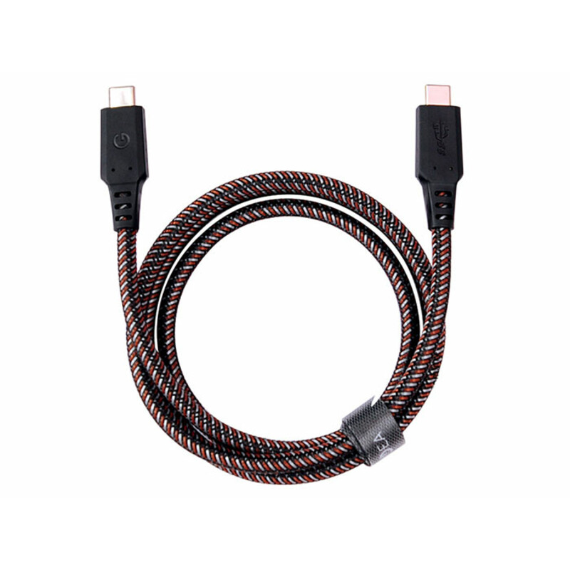 کابل شارژ سریع و انتقال داده تایپ-سی به تایپ-سی انرژیا Energea Nylotough Cable USB-C 1M