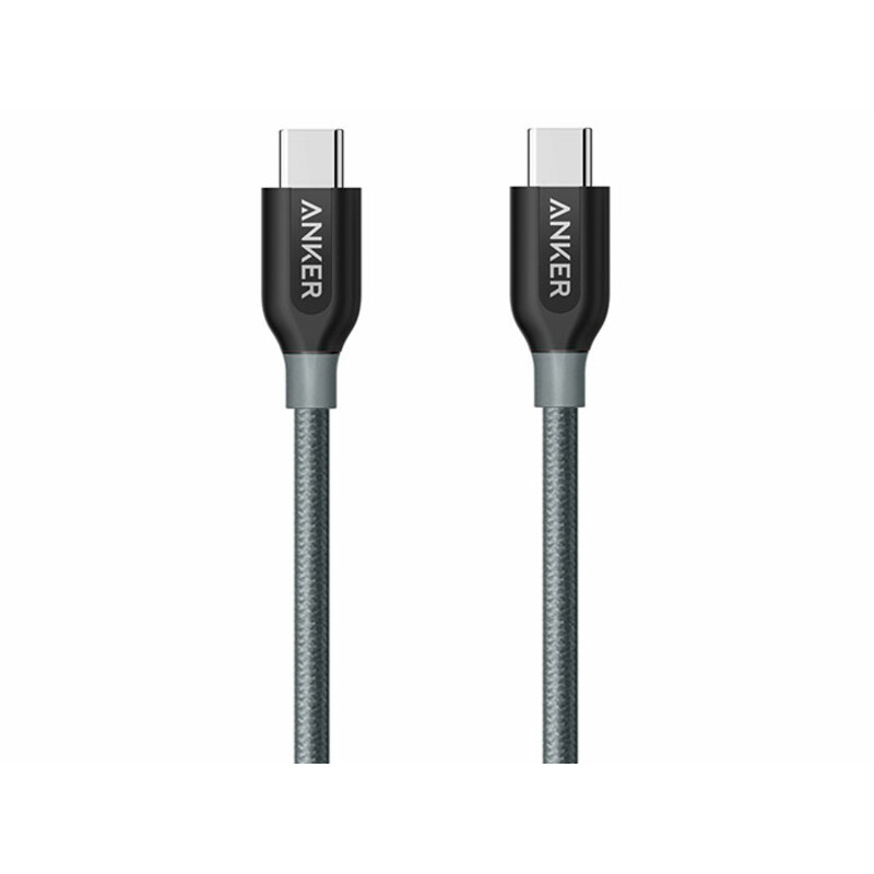 کابل شارژ و انتقال داده دو سر تایپ سی 3 آمپر انکر Anker PowerLine+ USB-C To USB-C 2.0 Cable 0.9m