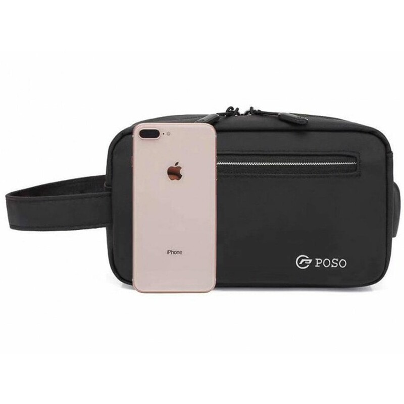 کیف دستی مردانه USB دار پوسو Poso مدل PS-823 چند منظوره