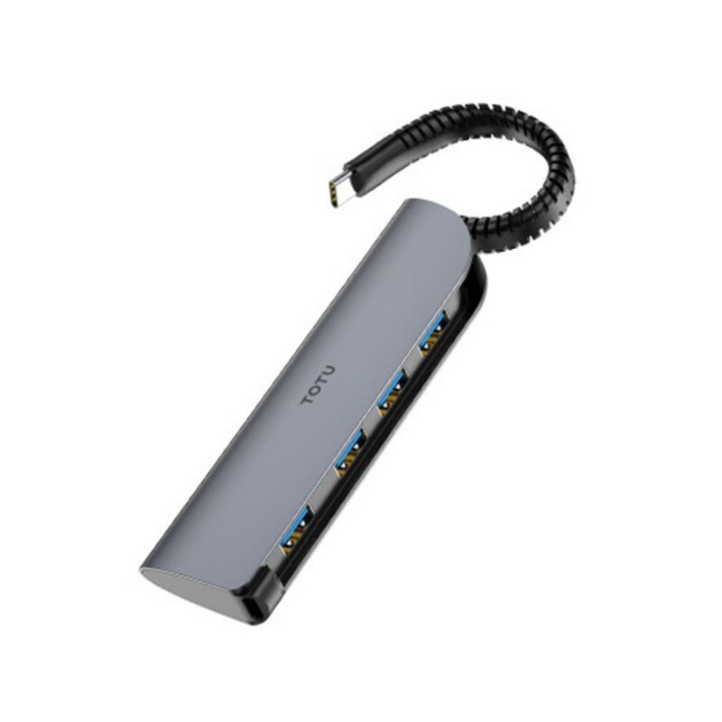 هاب 4 پورت تایپ سی توتو Totu FGCR-004 Type-C TO 4USB Speedy Hub