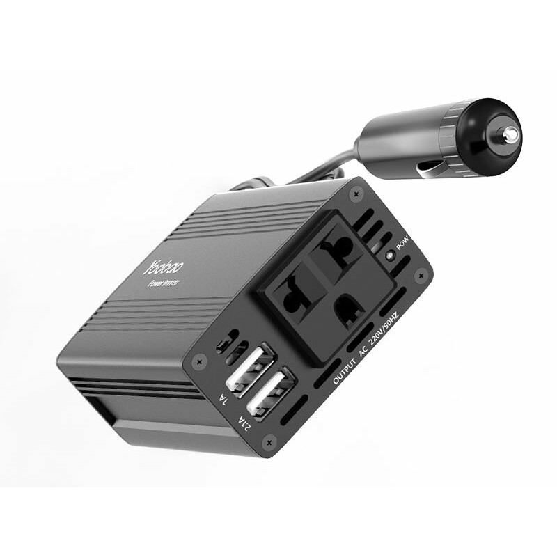 اینورتر خودرو 150 وات یوبائو yoobao 150w smart power inverter