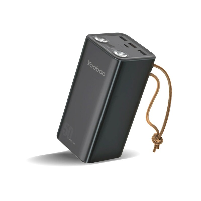 پاوربانک شارژ سریع و چراغ‌قوه یوبائو Yoobao H5 50000mah Powerbank 22.5W 5A Fast Charge
