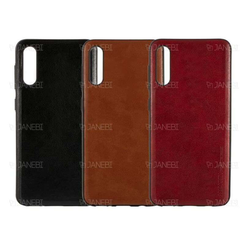 قاب طرح چرم سامسونگ Huanmin Leather Case Samsung Galaxy A70/A70s