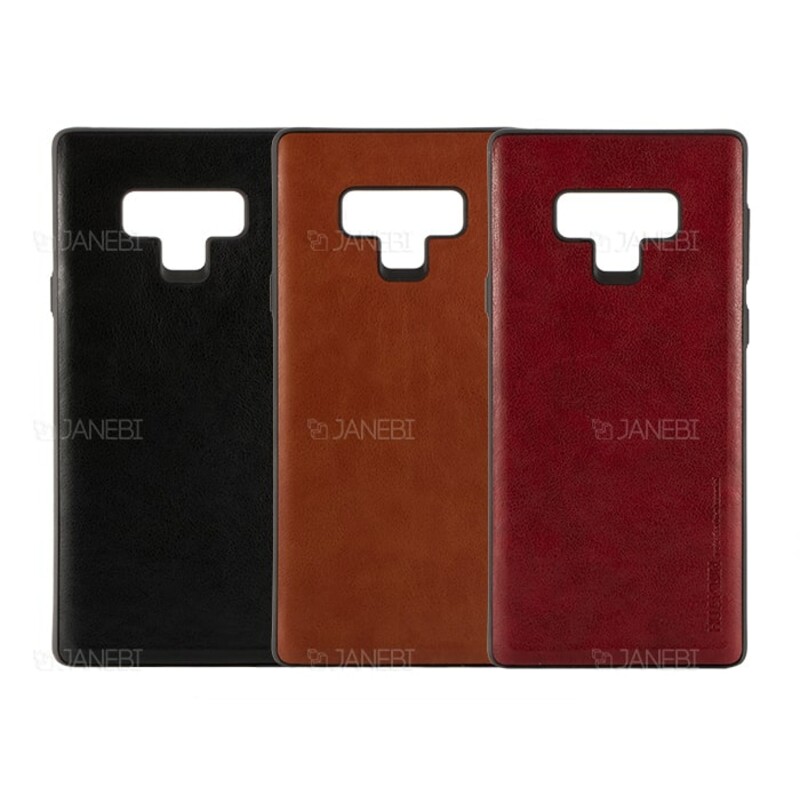 قاب طرح چرم سامسونگ Huanmin Leather Case Samsung Galaxy Note 9