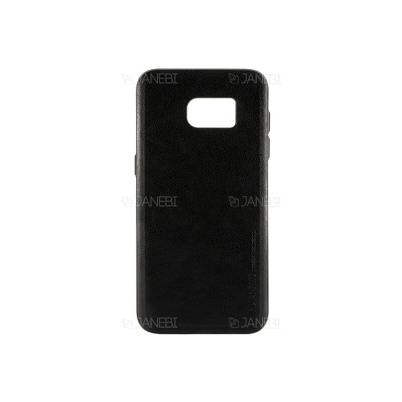 قاب طرح چرم سامسونگ Huanmin Leather Case Samsung Galaxy S7 Edge