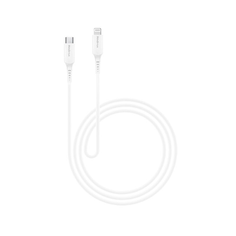 کابل شارژ و انتقال داده لایتنینگ هادرون Hadron HTC-C-L01 USB C Lightning Cable