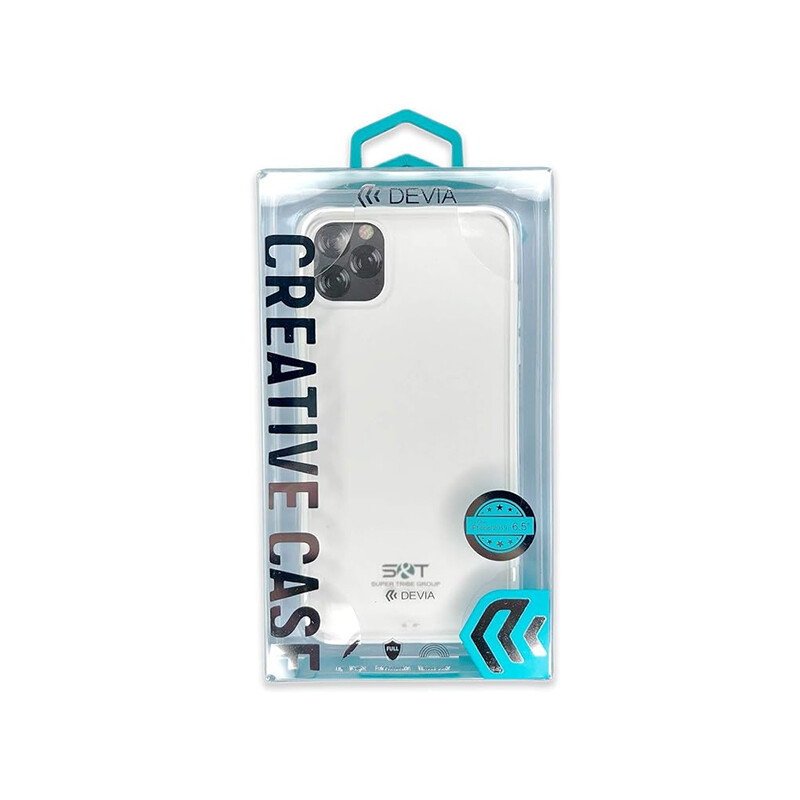 قاب محافظ آیفون 11 پرومکس ضد ضربه نرم دویا  Devia 332241-WH Soft Elegant Anti-Shock case iPhone 11 Pro Max