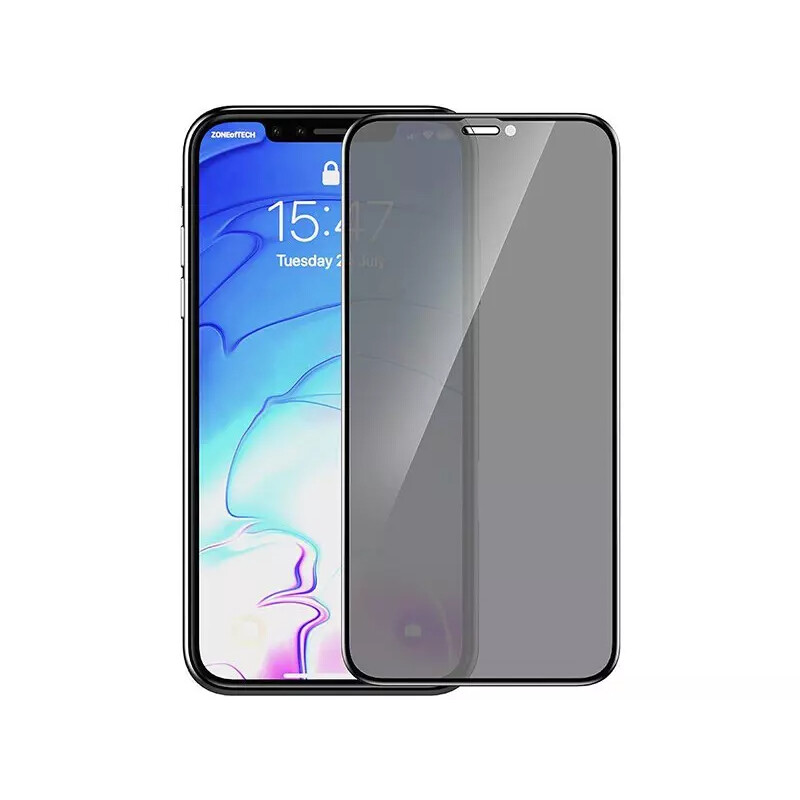 گلس حریم شخصی آیفون 11 و آیفون ایکس آر دویا Devia privacy screen protector iPhone 11/XR