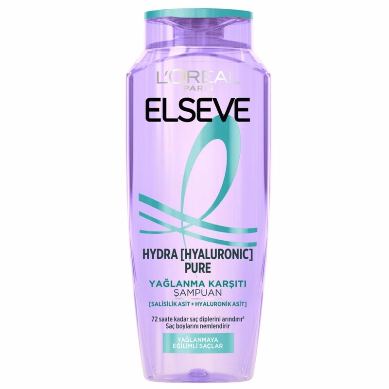 شامپو آبرسان و متعادل کننده چربی لورآل L'Oréal اصل مدل Hydra محافظت 72 ساعته