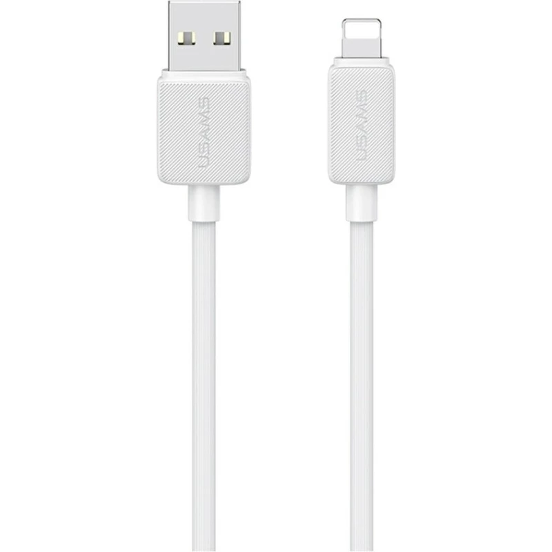 کابل لایتنینگ یوسامز USAMS مدل US-SJ694 طول 2 متر 2.4 آمپر