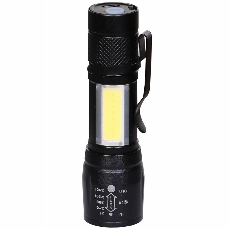چراغ قوه پلیسی طرح اسمال سان Small Sun شارژی 3 حالت نوردهی