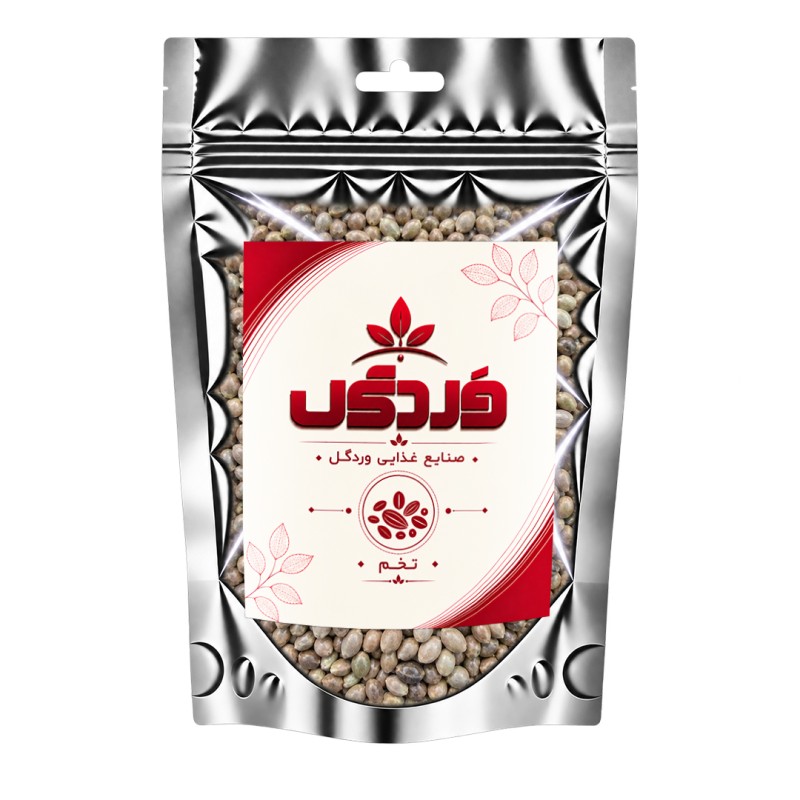 شاهدانه درشت وردگل 100 گرم مناسب مصارف غذایی و سنتی