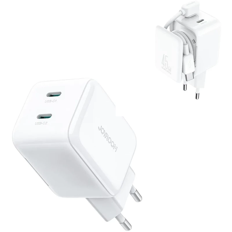 شارژر دیواری 45 وات جویروم Joyroom مدل JR-TCL05 با کابل