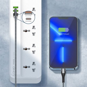 چند راهی برق ۵ سوکت، 3 یو اس بی و 1 تایپ سی الدنیو LDNIO SC5415 Power Strip With USB Port