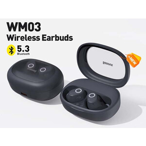 بهترین هندزفری بلوتوث بیسوس BASEUS Bowie WM03 True Wireless Earphones NGTW330302