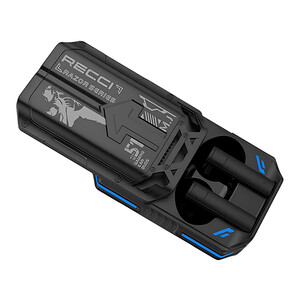 هندزفری بلوتوث گیمینگ رسی Recci REP-W51 RAZOR earphones Sliding cover design