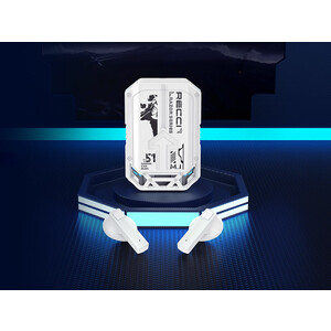 خرید ارزانترین هندزفیری وایرلس گیمینگ رسی Recci REP-W51 RAZOR earphones Sliding cover design