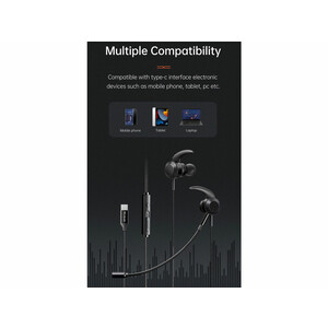 هندزفری سیمی گیمینگ حرفه‌ای تایپ‌سی مک‌دودو Mcdodo USB Type-C Gaming Earphones HP-1340