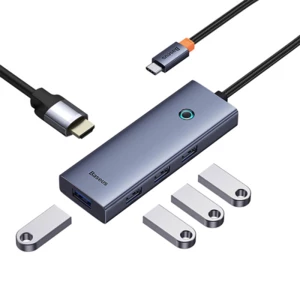 هاب تایپ سی 5 پورت باسئوس baseus مدل OH110