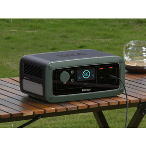 اینورتر و مبدل برق بیسوس با ظرفیت 90000 میلی آمپر ساعت Baseus IOTA Portable Power Station 420W PPYT010106