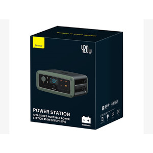 اینورتر و پاور بانک قابل حمل بیسوس با ظرفیت 90000 میلی آمپر ساعت Baseus IOTA Portable Power Station 420W PPYT010106