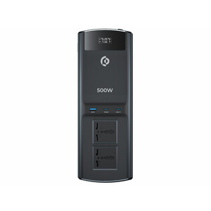 اینورتر خودرو برق  500 وات و پاوربانک پاورولوژی Powerology Universal Multi-Port Car Inverter PCCSR008