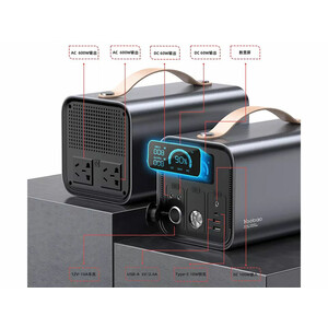 اینورتر قابل حمل و پاوربانک شارژ سریع یوبائو Yoobao EN600W 96000mAh Quick Charge Portable generator