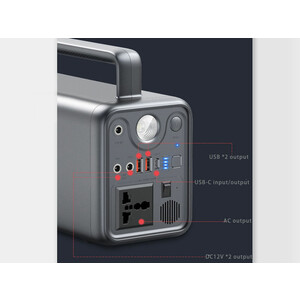 اینورتر و پاور بانک قابل حمل یوبائو Yoobao EN300WLPD 300W PD Type-C Power Station 72000mAh