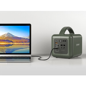 خرید اینورتر و پاور بانک قابل حمل اوریکو با ظرفیت کل 39000 میلی آمپر ساعت ORICO-PB120-1A4U Portable Power Station 120W