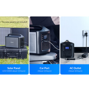 قیمت اینورتر و پاور بانک قابل حمل چند منظوره اوریکو ORICO-PA500-2A4U Portable Power Station