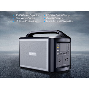فروش اینورتر و پاور بانک قابل حمل چند منظوره اوریکو ORICO-PA500-2A4U Portable Power Station
