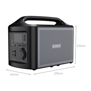 کیفیت اینورتر و پاور بانک قابل حمل اوریکو با ظرفیت 124800 میلی آمپر ساعتORICO-PA300-1A4U Portable Power Station