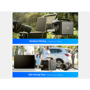 کیفیت اینورتر و پاور بانک قابل حمل اوریکو با ظرفیت 124800 میلی آمپر ساعتORICO-PA300-1A4U Portable Power Station