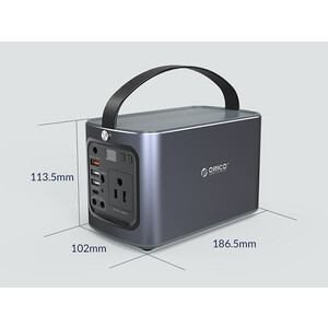 خرید اینورتر و پاور بانک قابل حمل اوریکو با ظرفیت 43500 میلی آمپر ساعتORICO-PA120-1A4U Portable Power Station（120W）
