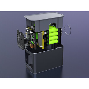 خرید اینورتر و پاور بانک قابل حمل اوریکو با ظرفیت 43500 میلی آمپر ساعتORICO-PA120-1A4U Portable Power Station（120W）