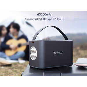 قیمت اینورتر و پاور بانک قابل حمل اوریکو با ظرفیت 43500 میلی آمپر ساعتORICO-PA120-1A4U Portable Power Station（120W）