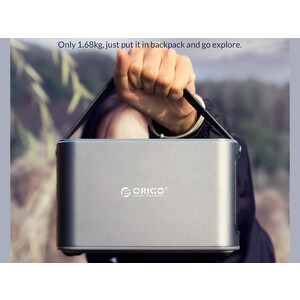 کیفیت اینورتر و پاور بانک قابل حمل اوریکو با ظرفیت 43500 میلی آمپر ساعتORICO-PA120-1A4U Portable Power Station（120W）