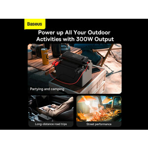 اینورتر برق 110 ولت بیسوس Baseus IGBT Power Inverter 300W CGNB010001
