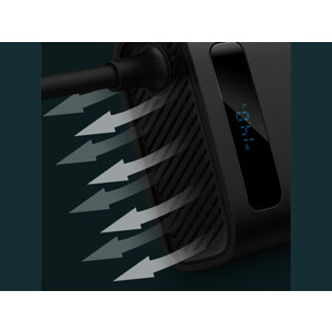 شارژر و اینورتر بیسوس BASEUS CAR CHARGER IN-CAR INVERTER 150W (CRNBQ-A01)