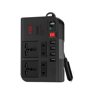 اینورتر و چند راهی برق گرین Green Lion Spark 3 Power Inverter DC 12V to AC 220V