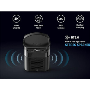 ویدیو پروژکتور 4K هوشمند پاورولوژی Powerology 4K Portable Projector PWPROJ70