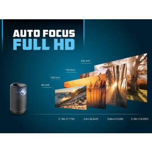 ویدیو پروژکتور قابل حمل پاورولوژی Powerology Auto Focus Full HD Portable PWPROJ30