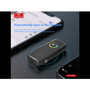 قیمت گیرنده بلوتوثی جک 3.5 میلی‌متری ارلدام EARLDOM ET-M92 BT 5.1 Transmitter and Receiver 2 in 1 Wireless 3.5mm