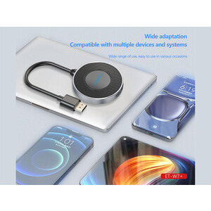 خرید دانگل اچ دی ام آی ارلدام Earldom ET-W7+ 4K wireless HDMI device