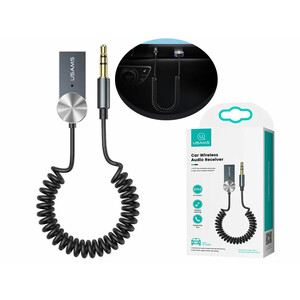 گیرنده بلوتوث داخل ماشین آی یو ایکس یوسامز Usams US-SJ464 Car Wireless Audio Receiver