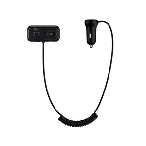 شارژر فندکی فست شارژ ماشین با قابلیت پخش موسیقی و تماس بیسوس CCMT-E01